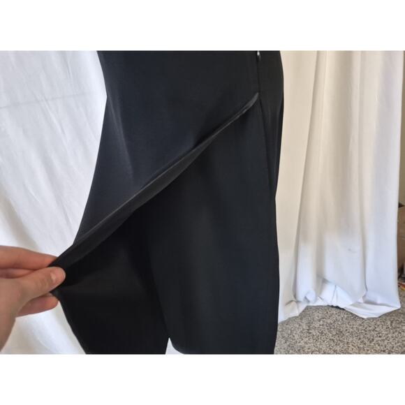 M. M. Lafleur Womens Designer Black The Tory 2.0 Faux Wrap Dress US 8 - Picture 8 of 11